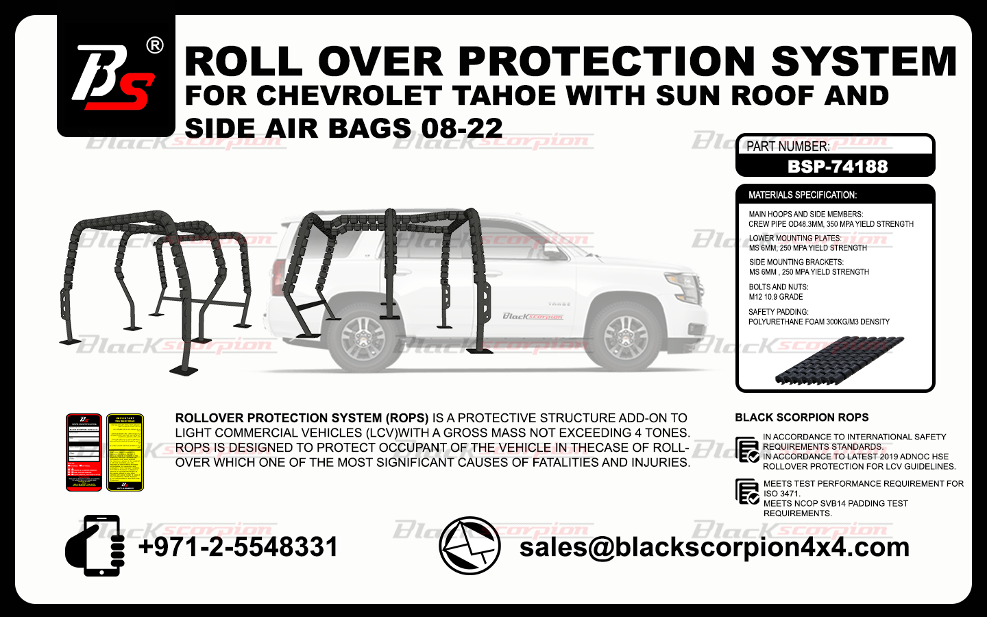 ROLLOVER PROTECTION SYSTEM